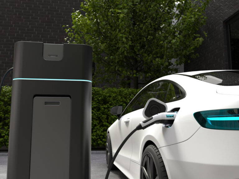 electric_vehicle_charging electric vehicle charging station with California backdrop – electric vehicle insurance California
