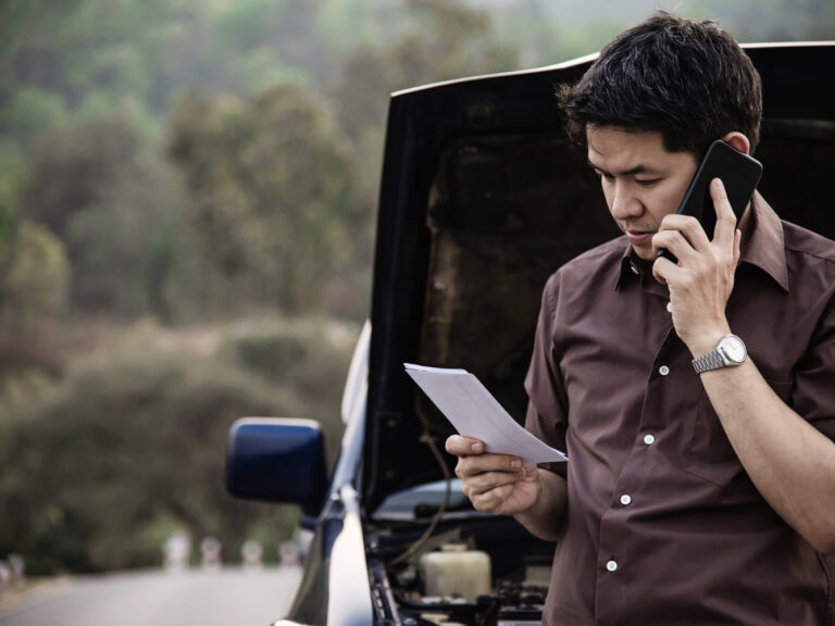 California auto insurance requirements review inside car