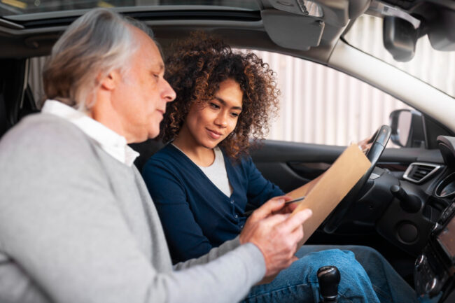 Young driver insurance costs reviewed by a family in California